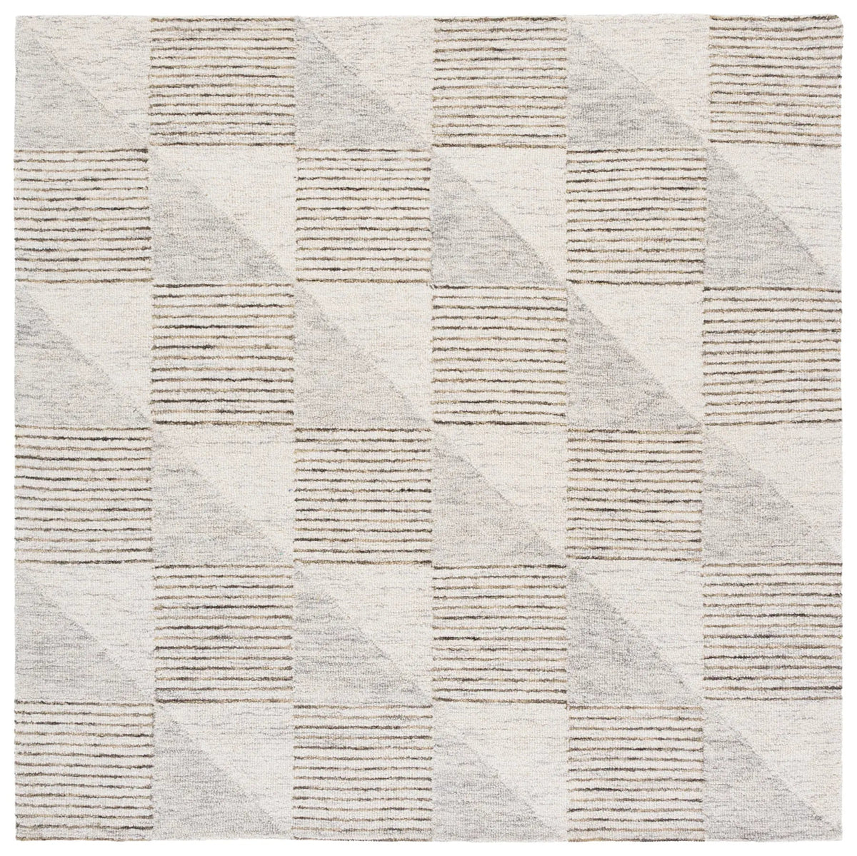 Safavieh Ebony 6'-0" x 6'-0" Rug in Grey