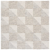 Safavieh Ebony 6'-0" x 6'-0" Rug in Grey