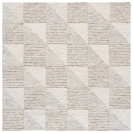 Safavieh Ebony 6'-0" x 6'-0" Rug in Grey