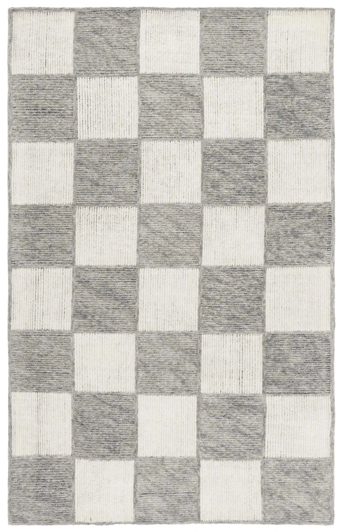 Safavieh Ebony 4'-0" x 6'-0" Rug in Ivory / Grey