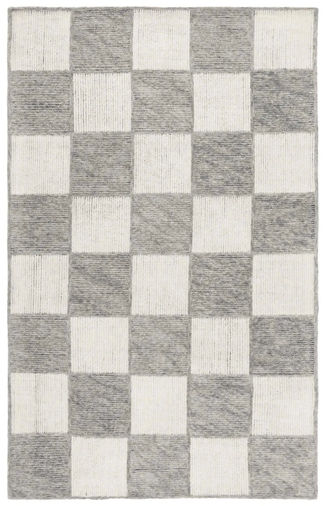 Safavieh Ebony 4'-0" x 6'-0" Rug in Ivory / Grey