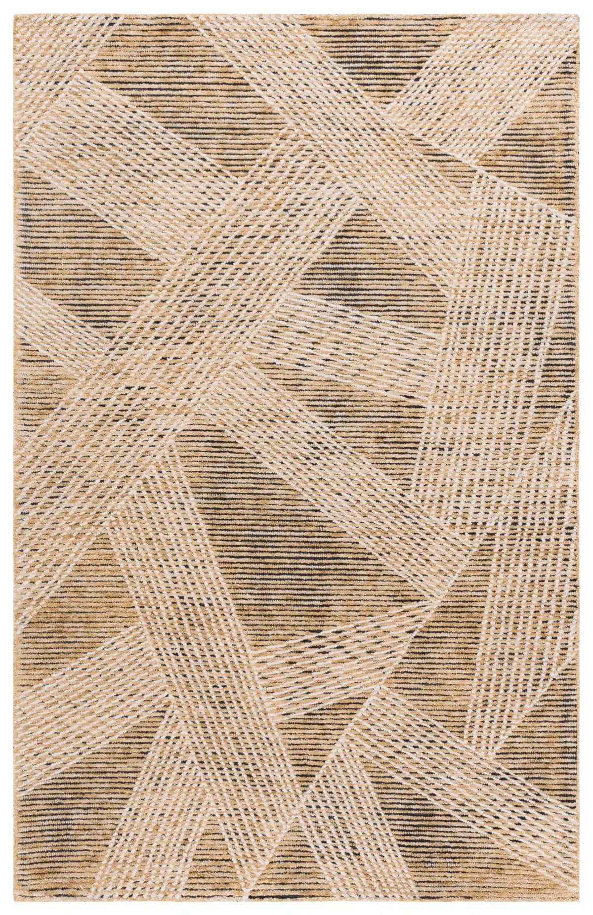 Safavieh Ebony 4'-0" x 6'-0" Rug in Gold / Ivory