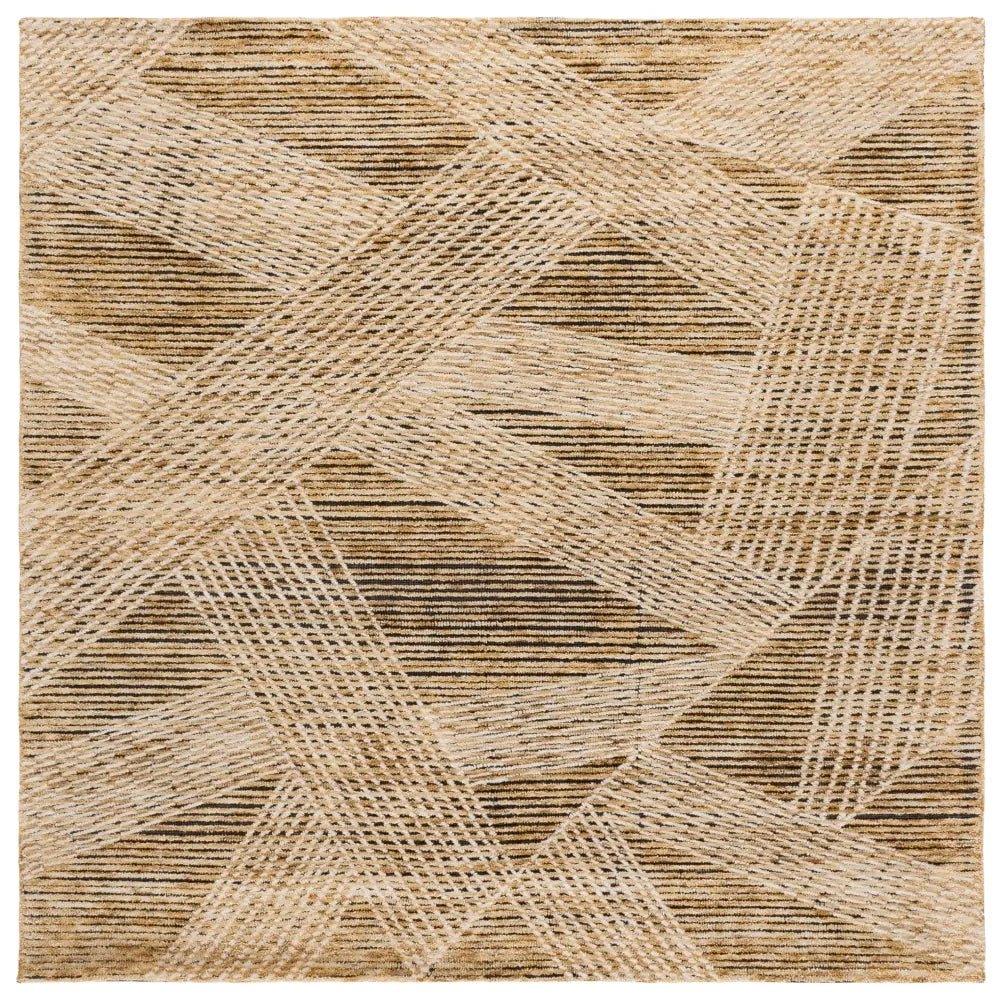 Safavieh Ebony 6'-0" x 6'-0" Rug in Gold / Ivory
