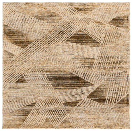 Safavieh Ebony 6'-0" x 6'-0" Rug in Gold / Ivory