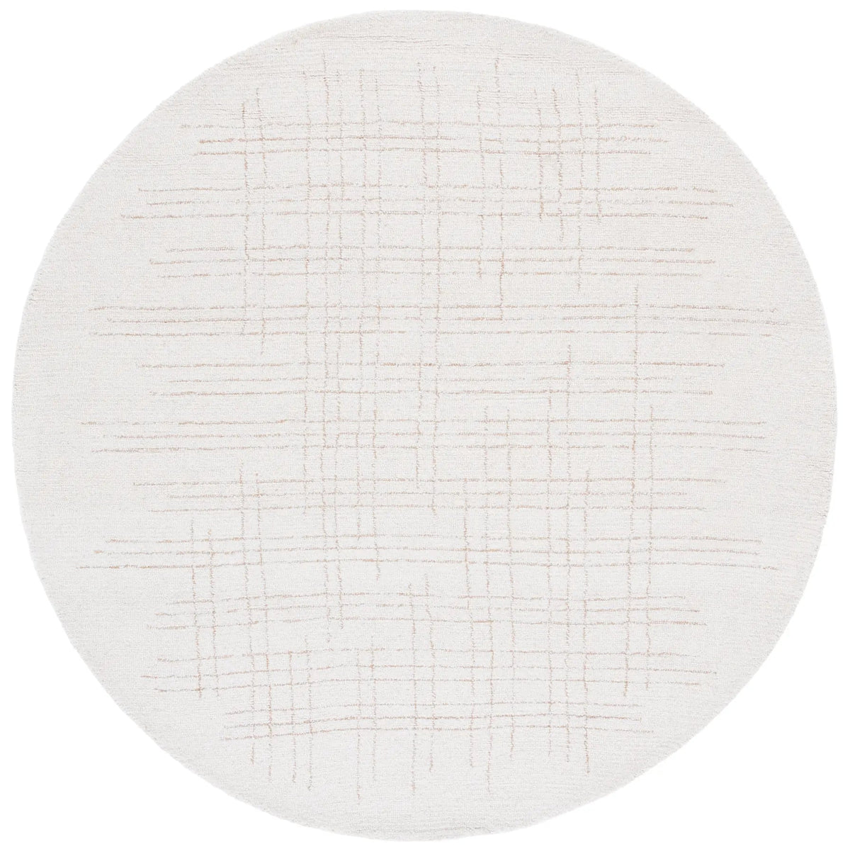 Safavieh Ebony 6'-0" x 6'-0" Rug in Ivory / Grey