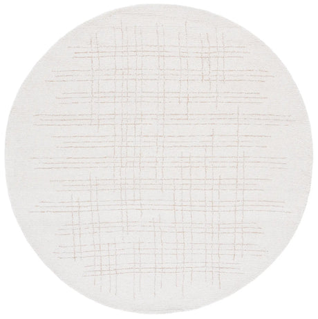 Safavieh Ebony 6'-0" x 6'-0" Rug in Ivory / Grey