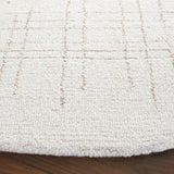 Safavieh Ebony 6'-0" x 6'-0" Rug in Ivory / Grey