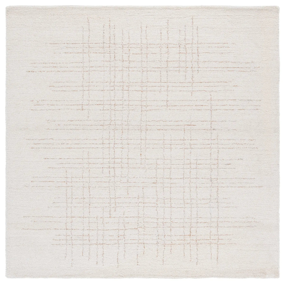 Safavieh Ebony 6'-0" x 6'-0" Rug in Ivory / Grey