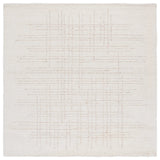 Safavieh Ebony 6'-0" x 6'-0" Rug in Ivory / Grey
