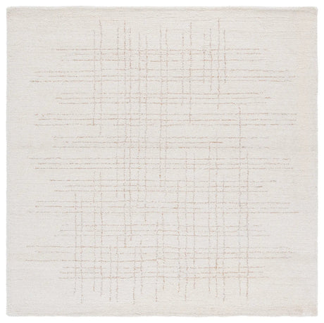 Safavieh Ebony 6'-0" x 6'-0" Rug in Ivory / Grey