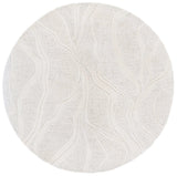 Safavieh Ebony 6'-0" x 6'-0" Rug in Grey / Ivory