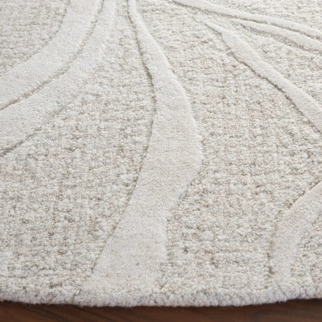Safavieh Ebony 6'-0" x 6'-0" Rug in Grey / Ivory