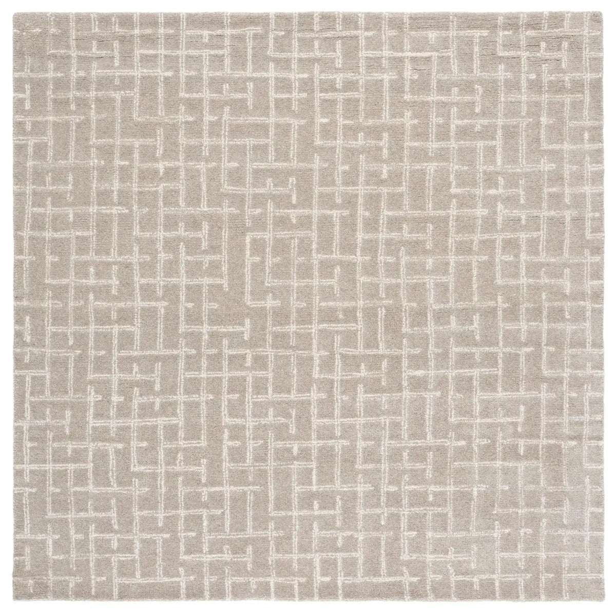 Safavieh Ebony 6'-0" x 6'-0" Rug in Grey