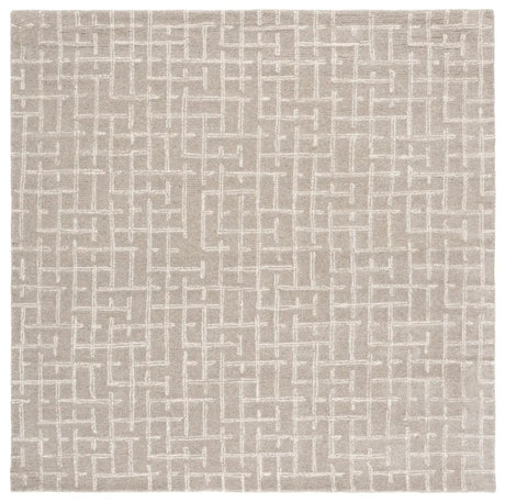 Safavieh Ebony 6'-0" x 6'-0" Rug in Grey