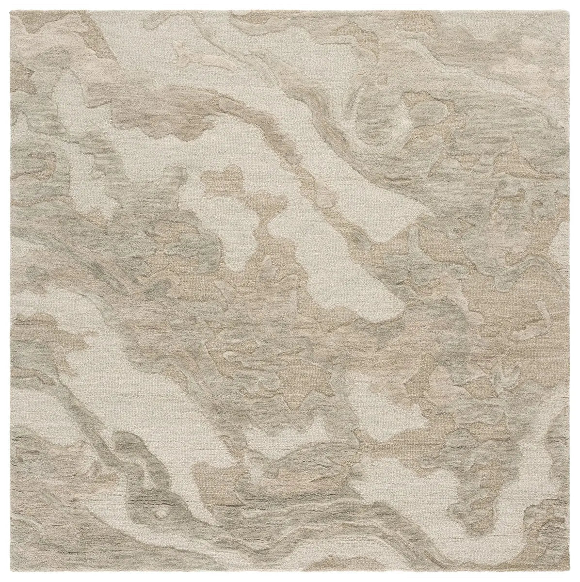 Safavieh Ebony 6'-0" x 6'-0" Rug in Green