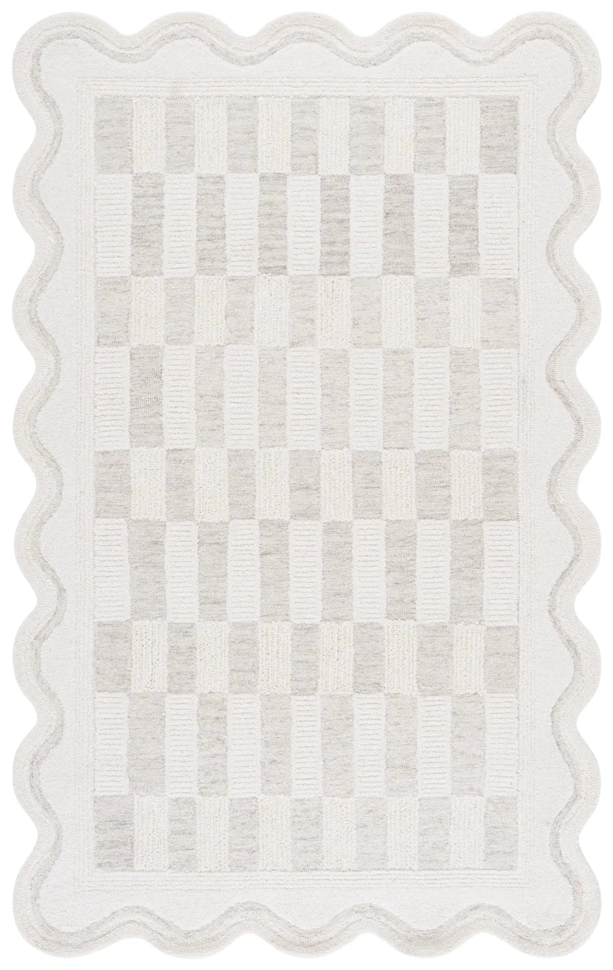 Safavieh Ebony 5'-0" x 8'-0" Rug in Beige / Ivory