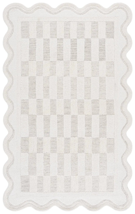 Safavieh Ebony 5'-0" x 8'-0" Rug in Beige / Ivory