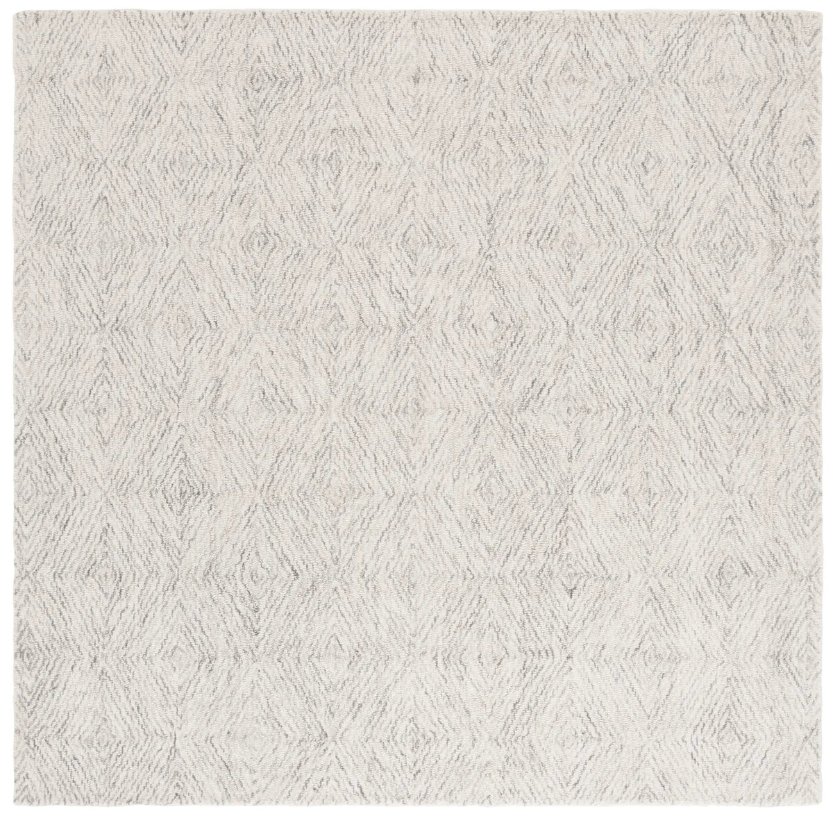 Safavieh Ebony 6'-0" x 6'-0" Rug in Grey / Ivory