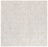 Safavieh Ebony 6'-0" x 6'-0" Rug in Grey / Ivory