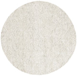 Safavieh Ebony 6'-0" x 6'-0" Rug in Light Green / Ivory