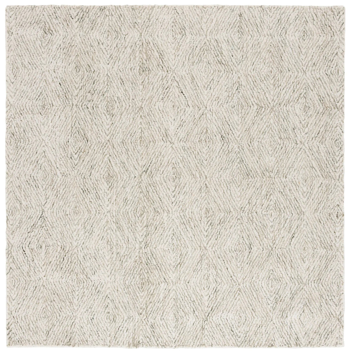 Safavieh Ebony 6'-0" x 6'-0" Rug in Light Green / Ivory