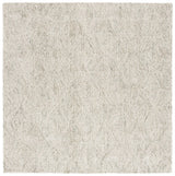 Safavieh Ebony 6'-0" x 6'-0" Rug in Light Green / Ivory