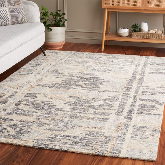 Safavieh Ebony Ebn902F Grey/Ivory Rug - Safavieh - ebn902f - 3