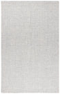 Safavieh Ebony 4'-0" x 6'-0" Rug in Light Blue / Ivory