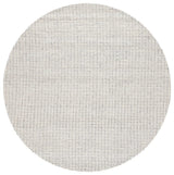 Safavieh Ebony 6'-0" x 6'-0" Rug in Light Blue / Ivory