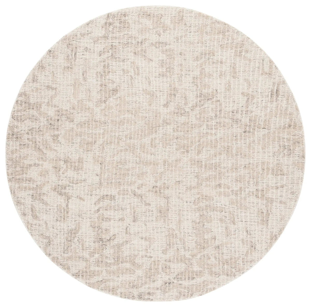 Safavieh Ebony 6'-0" x 6'-0" Rug in Ivory / Grey