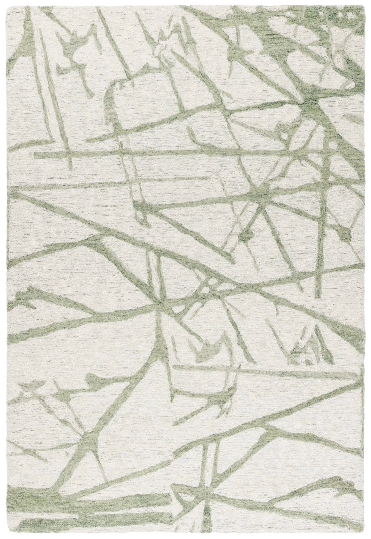 Safavieh Ebony 4'-0" x 6'-0" Rug in Ivory / Light Green