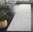 Safavieh Ebony 2'-3" x 9'-0" Rug in Ivory / Light Blue