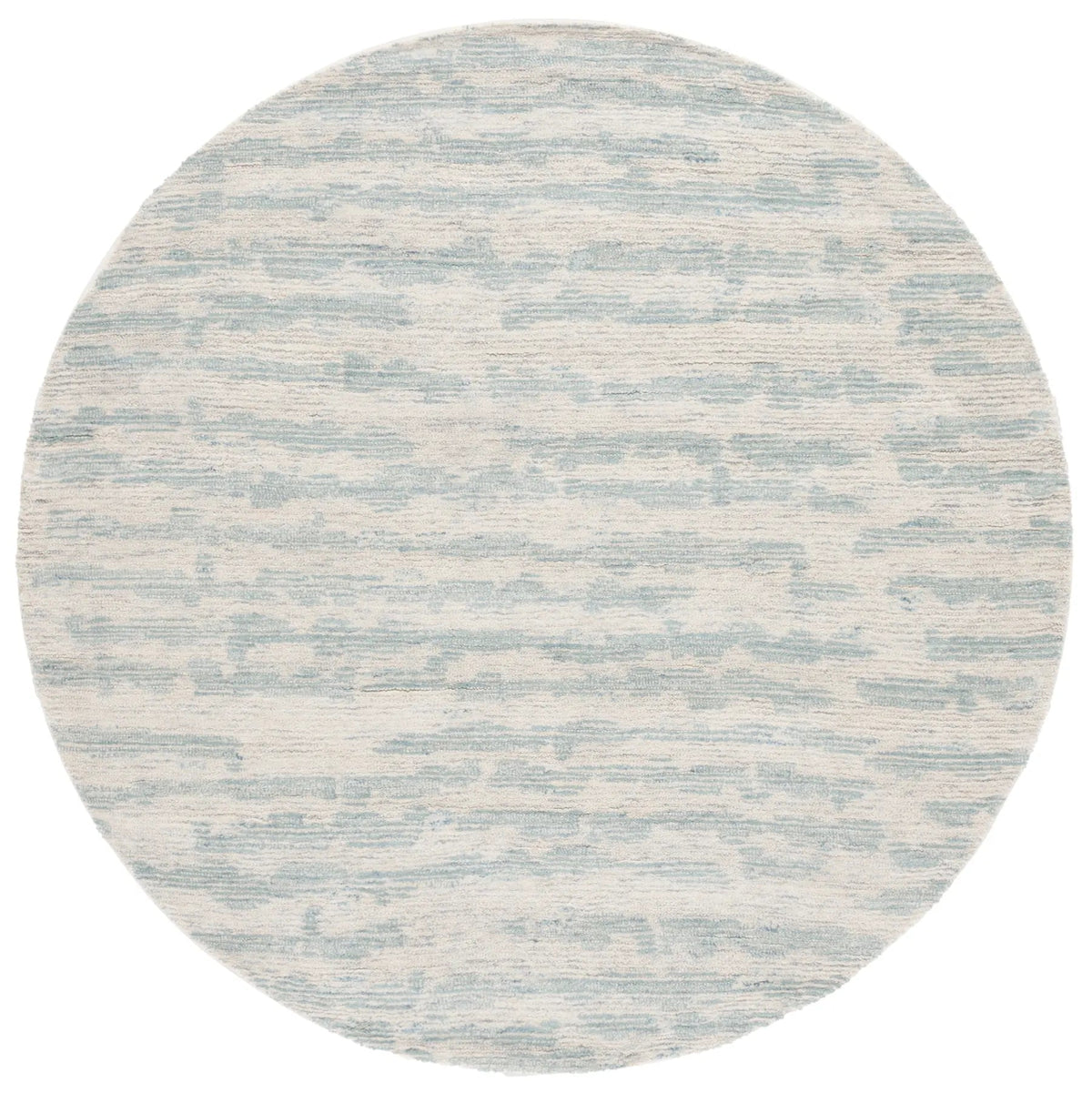 Safavieh Ebony 6'-0" x 6'-0" Rug in Ivory / Light Blue