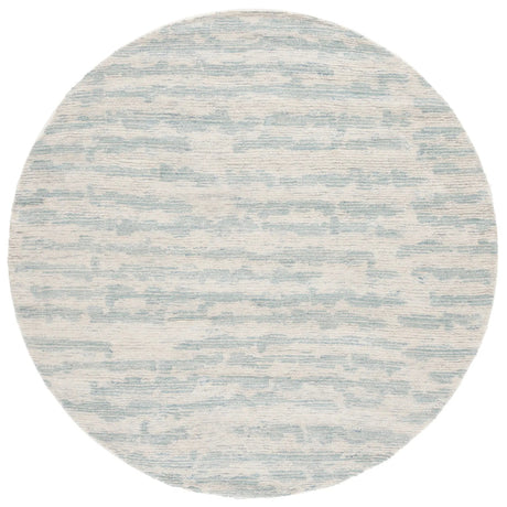 Safavieh Ebony 6'-0" x 6'-0" Rug in Ivory / Light Blue