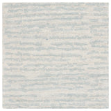 Safavieh Ebony 6'-0" x 6'-0" Rug in Ivory / Light Blue
