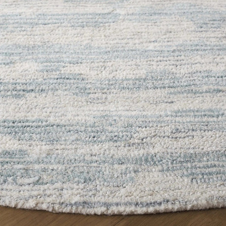 Safavieh Ebony 6'-0" x 6'-0" Rug in Ivory / Light Blue