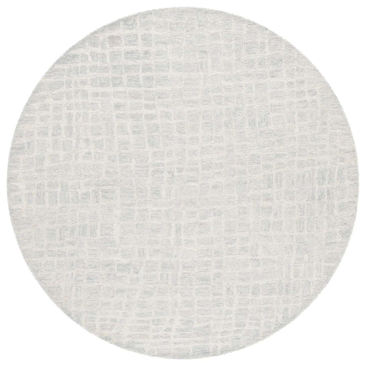 Safavieh Ebony 6'-0" x 6'-0" Rug in Ivory / Light Blue