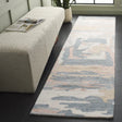 Safavieh Ebony 2'-3" x 9'-0" Rug in Grey / Ivory