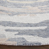 Safavieh Ebony 6'-0" x 6'-0" Rug in Grey / Ivory