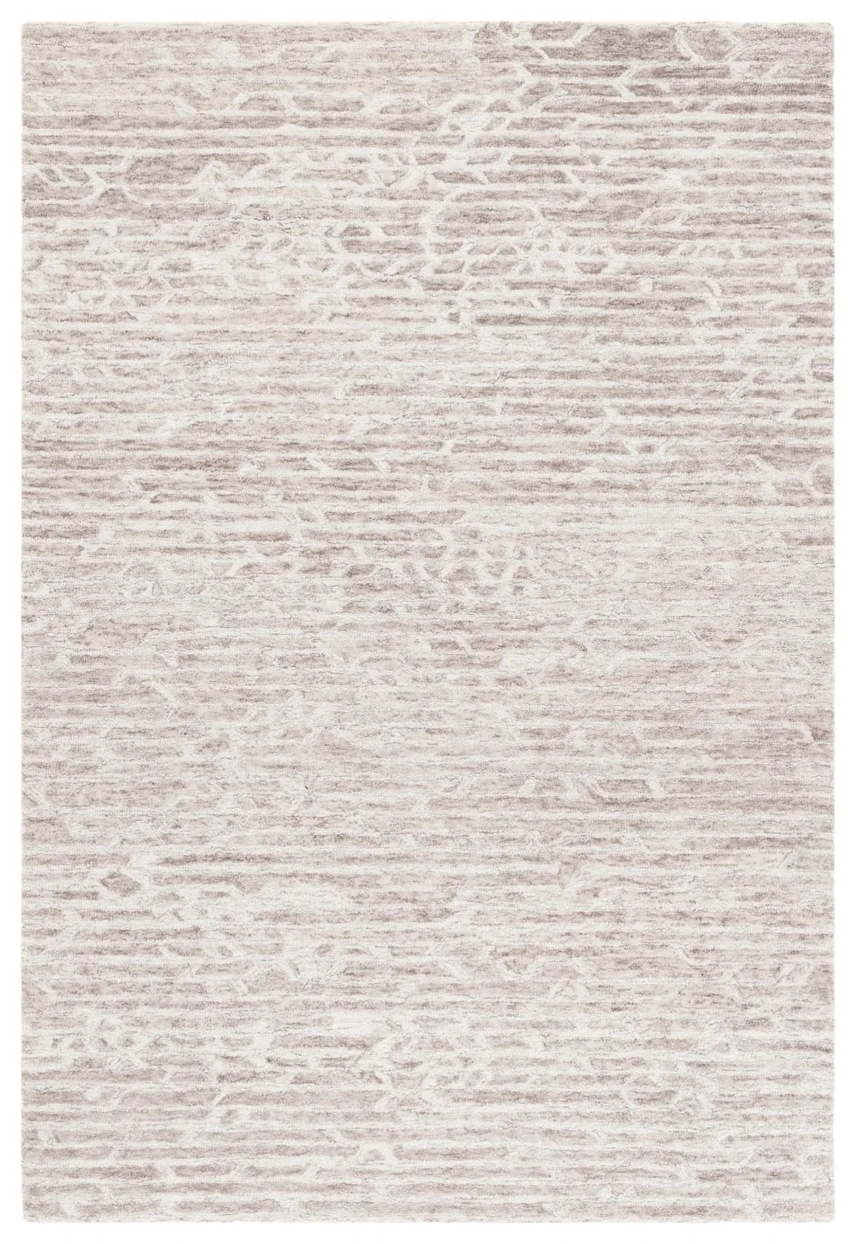 Safavieh Ebony 4'-0" x 6'-0" Rug in Light Brown / Ivory