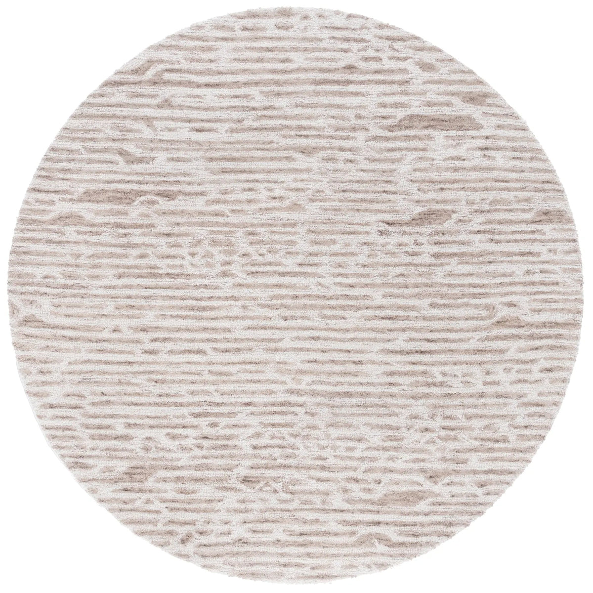 Safavieh Ebony 6'-0" x 6'-0" Rug in Light Brown / Ivory