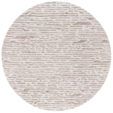 Safavieh Ebony 6'-0" x 6'-0" Rug in Light Brown / Ivory