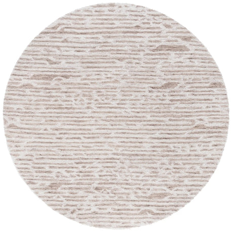 Safavieh Ebony 6'-0" x 6'-0" Rug in Light Brown / Ivory