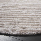 Safavieh Ebony 6'-0" x 6'-0" Rug in Light Brown / Ivory
