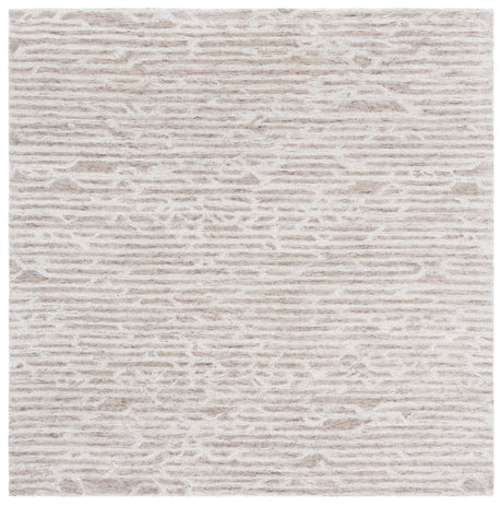 Safavieh Ebony 6'-0" x 6'-0" Rug in Light Brown / Ivory