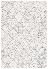 Safavieh Ebony 4'-0" x 6'-0" Rug in Ivory / Grey