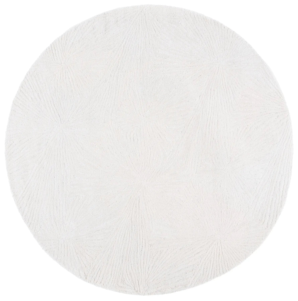 Safavieh Ebony 6'-0" x 6'-0" Rug in Ivory
