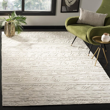 Safavieh Elements Elm181A Ivory Rugs - Safavieh - elm181a - 6