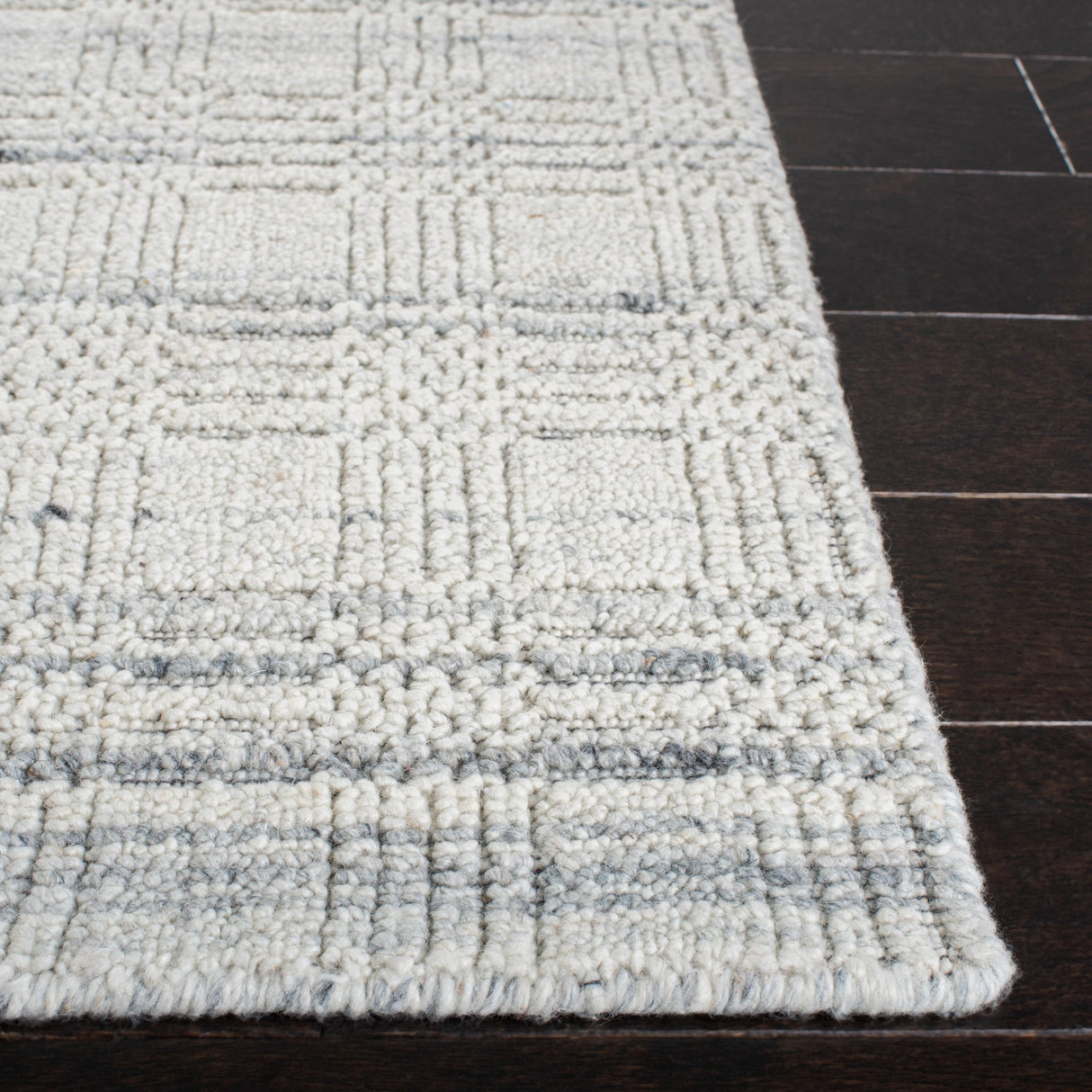 Safavieh Elements Elm301A Ivory/Grey Rug - Safavieh - elm301a - 6