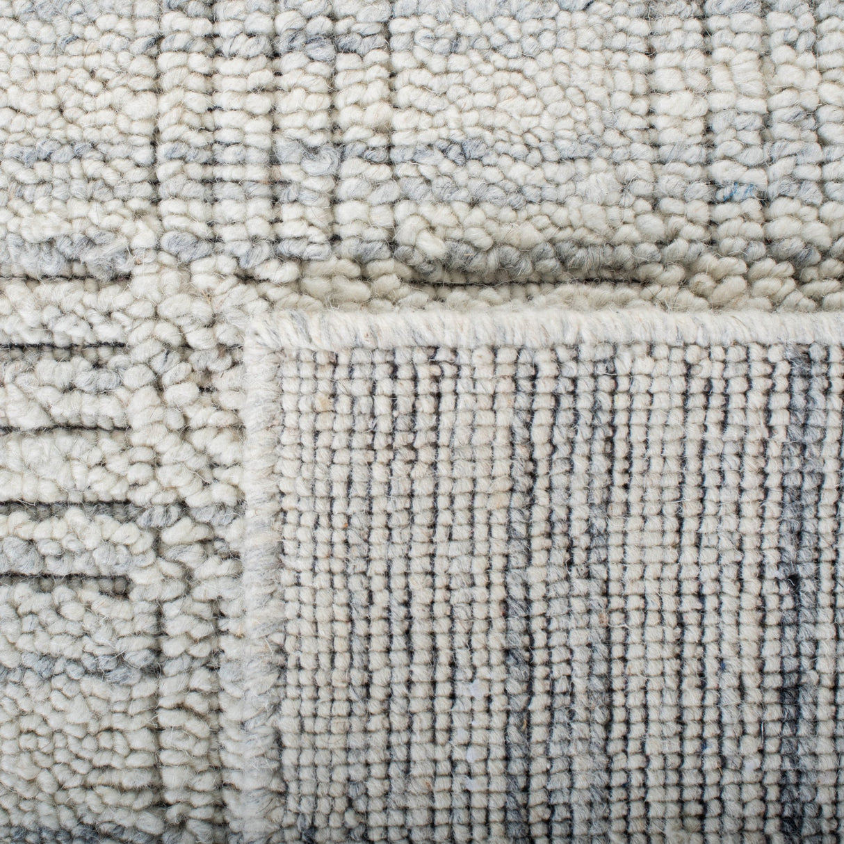 Safavieh Elements Elm301A Ivory/Grey Rug - Safavieh - elm301a - 6